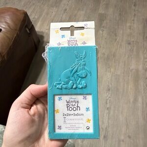 Vintage Disney Winnie the Pooh Eeyore Picture Frame Magnet